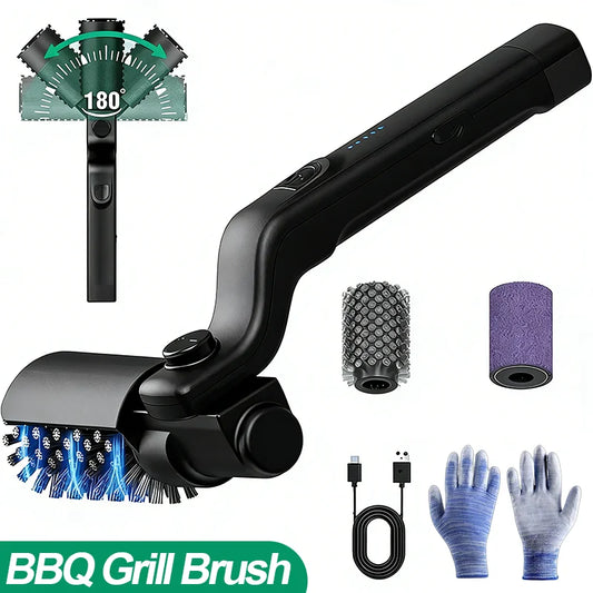 Powerful Electric Grill Brush - Clean Your BBQ in Seconds